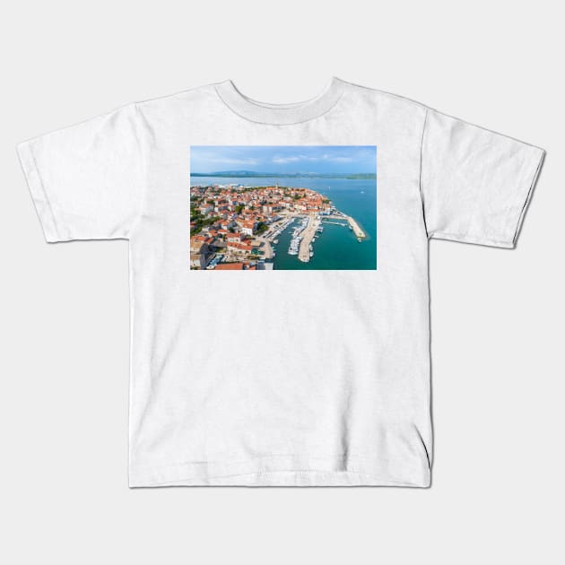 Betina, island Murter, Adriatic sea, Croatia Kids T-Shirt by ivancoric